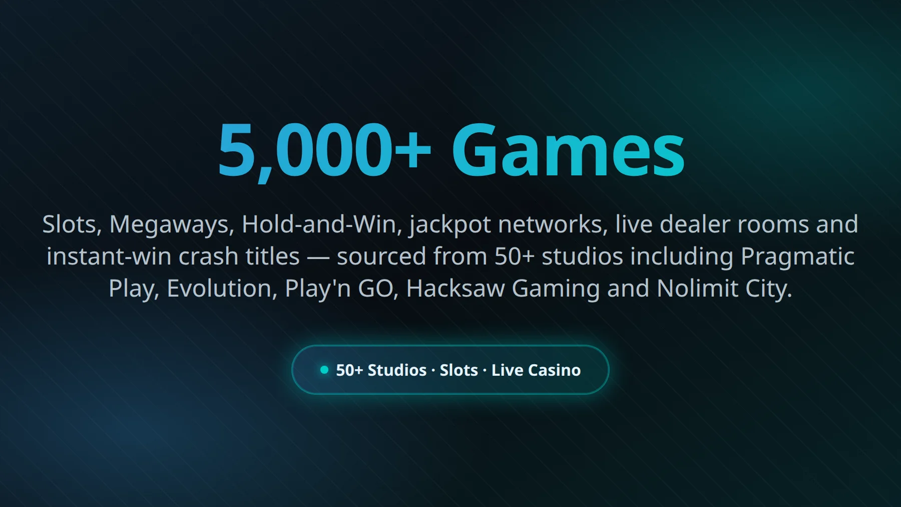 Nine Casino game library